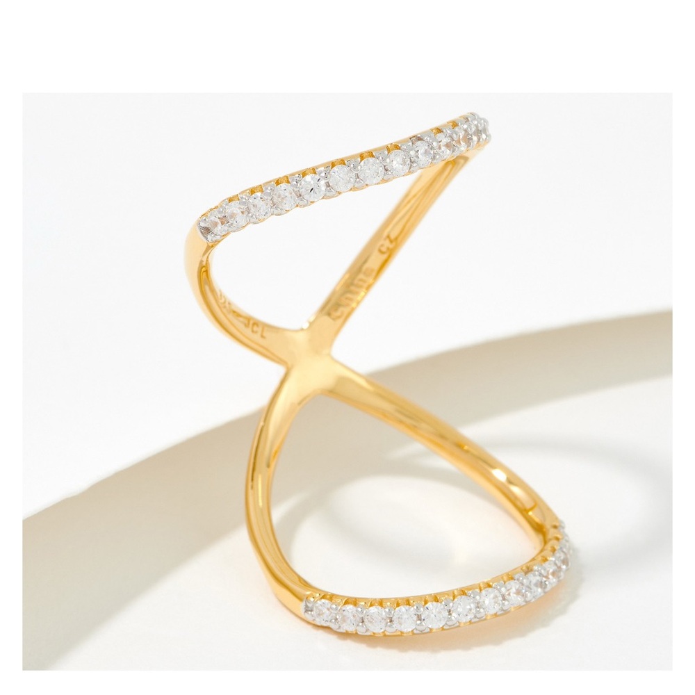 Diamonique x Jennifer Miller ring